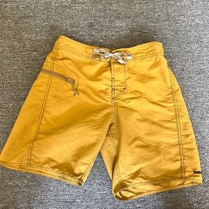 Mustard Yellow Patagonia Board Shorts